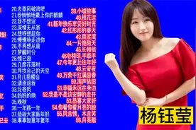 不老女神杨钰莹甜歌精选56首大合集，值得收藏！视频封面