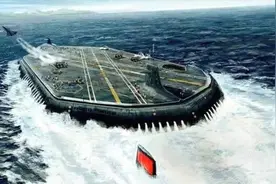 100万吨级巨舰成功下水，耗时3年才建成，可搭载200架战斗机