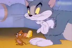 猫和老鼠：杰瑞出来偷奶酪，总能看见汤姆，杰瑞也太难了