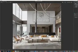 【效果图教程】vr5.1复式客餐厅灯光渲染