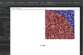Python的turtle库绘制蒙特卡洛法求PI值过程视频封面