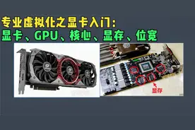 虚拟化入门：显卡中的【显卡、GPU、核心、显存、位宽】科普