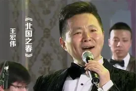 王宏伟演唱《北国之春》，超强的唱功嘹亮的歌声，好听极了！视频封面