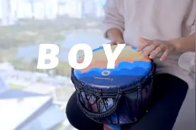《国王排名》主题曲《boy》，非洲鼓版本一样好听，单曲循环视频封面
