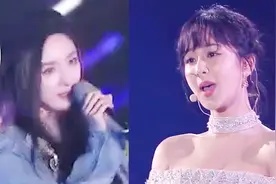 湖南跨年演唱会疑似假唱？杨紫被猜未开麦，杨幂口型对不上视频封面