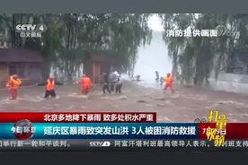 北京多地降暴雨，多处积水严重，延庆区发生山洪|今日环球视频封面
