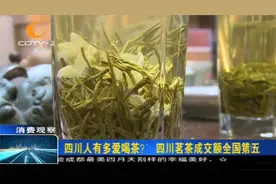 四川人到底有多爱喝茶？四川茗茶成交额位居全国第五！视频封面
