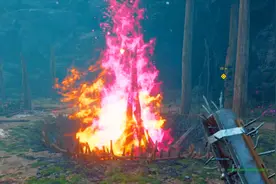 《孤岛惊魂新曙光》伊甸教徒完成最后仪式，冒出怪异火焰