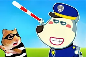 仓鼠冒险王：沃尔夫把淘气的仓鼠关进监狱，小仓鼠会如何逃脱呢？视频封面