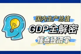 GDP大解密！国内生产总值，多的是你不知道的事【懂点经济学】视频封面