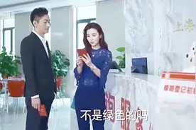 美女领了离婚证很是得意，还好奇怎么从绿色变红色了，前夫无语了视频封面