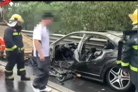 浙江宁波：隧道内起火 老司机这通操作获得民警点赞视频封面