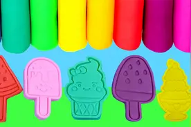 儿童益智培乐多彩泥玩具，制作各种冰淇淋和雪糕，创意好玩！视频封面
