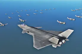 一架歼20穿越到二战，遭遇偷袭珍珠港大部队！能否全歼？战争模拟视频封面