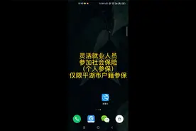 灵活就业社保参保（个人参保）视频封面