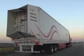 大货车后面挂个尾巴，就能节省油耗，什么原理