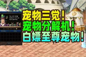 DNF：宠物分解机上线！韩服宠物系统改版，升级110白嫖至尊宠物视频封面
