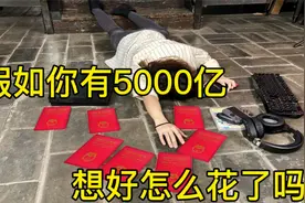 假如你突然获得5000亿，想过怎么花吗，这么花就对了！视频封面