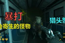半条命VR：猎头蟹，一种会寄生在人类头上的生物，长得很丑