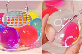 水宝宝还能这么玩？淋无硼砂泥、用网格压，你最喜欢哪一种？视频封面