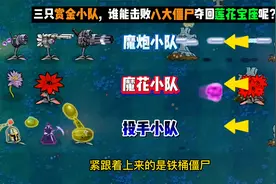 植物大战僵尸：三只赏金小队，谁能击败八大僵尸夺回莲花宝座呢？视频封面
