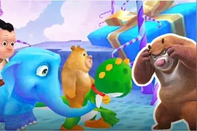 熊熊乐园游戏 光头强和熊二都有坐骑 只有熊大没有