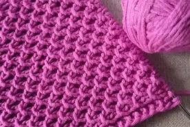 棒针编织漂亮的鱼鳞片花样，简单易学，编织爸妈毛衣好看又时尚视频封面