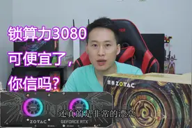 显卡再贵都能出这是为什么？W这么好挣？3080很便宜？