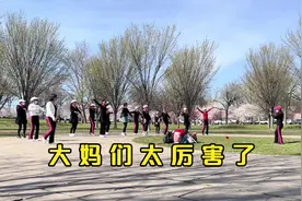 这就是中国文化的魅力！大妈在公园跳广场舞，引得老外争相模仿！视频封面