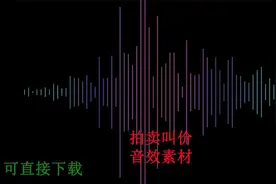 拍卖竞价现场叫标搞笑声音效果素材背景音乐配音乐背景特效音效短
