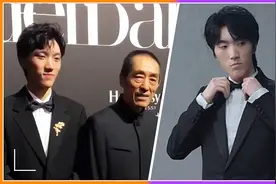 张艺谋20岁儿子罕曝近况，拍奢侈品广告有明星范儿，陈婷呐喊助威视频封面