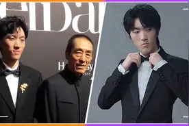 张艺谋20岁儿子罕曝近况，拍奢侈品广告有明星范儿，陈婷呐喊助威视频封面