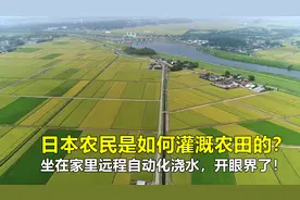 日本农民是如何灌溉农田的？坐在家里远程自动化浇水，开眼界了！视频封面
