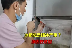 冰箱结冰太厚总要清理？原因很简单，师傅教你如何彻底解决视频封面