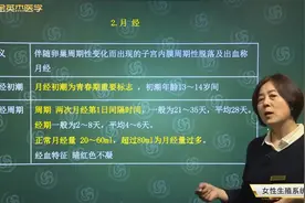 女性生殖系统解生理04月经01月经的定义，月经初潮、月经周期特点视频封面