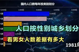 1950-2019中国人口按性别、城乡及年龄划分 性别人数差距有多大视频封面