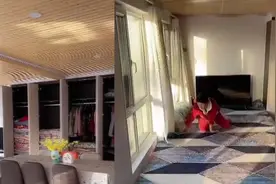 东北女子晒农村老房子，7米长火炕大通铺极具特色，屋内干净整洁视频封面