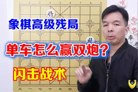 单车能不能破解双炮连环？巧妙利用闪击战术，白吃掉一个炮就赢了