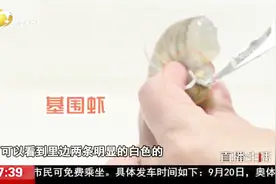 虾不能吃了，里面扯出的白线是寄生虫？这是真的吗，听听专家咋说视频封面