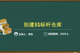 【忠言堂 精品课】创建5S标杆仓库|仓库最优组织架构与职责设计视频封面