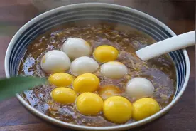 广东人的家常汤圆做法，既能喝糖水又能吃汤圆，甜润不腻元宵必备