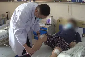 男子酒肉海鲜无度膝盖疼痛难忍，关节镜下有惊人发现视频封面