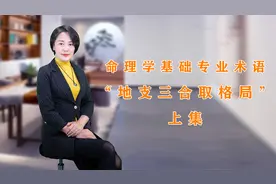 22 命理学专业术语：地支三和取格局（上）视频封面