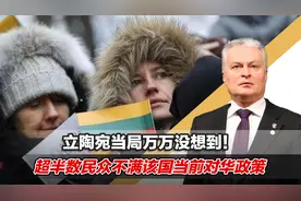 立陶宛当局万万没想到！超半数民众不满该国当前对华政策视频封面