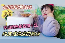 小米微压力电饭煲开箱测评！可蒸饭可煲汤，到底有什么科技点呢？