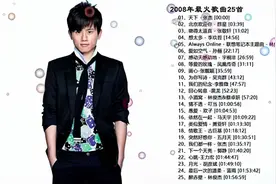 2008年最火歌曲25首  经典老歌精选 一人一首成名曲视频封面