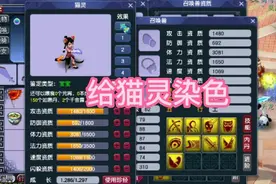 梦幻西游：第一只黑丝猫灵诞生，花一个亿提升修炼上限！