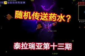 泰拉瑞亚第十三期随机传送药水能传送到哪？视频封面