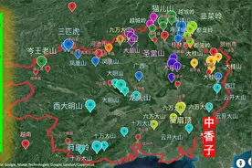 广西山脈-越城岭，海洋山，大瑶山，大明山，云开大山，十万大山