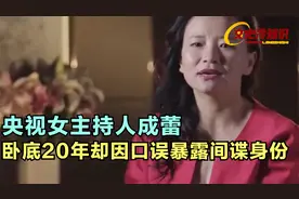 女间谍成蕾的不归路：潜伏央视20年，为别国偷取我国情报视频封面
